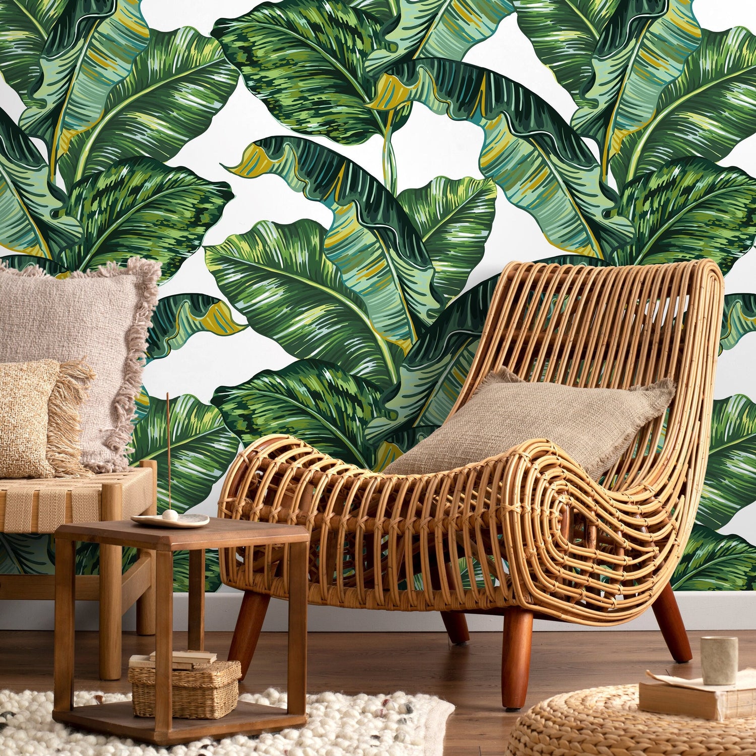 Tropical Leaves Wallpaper - A276