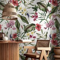 Thumbnail for Wallpaper Peel and Stick Wallpaper Removable Wallpaper Home Decor Wall Art Wall Decor Room Decor / Floral Botanical Wallpaper - A203