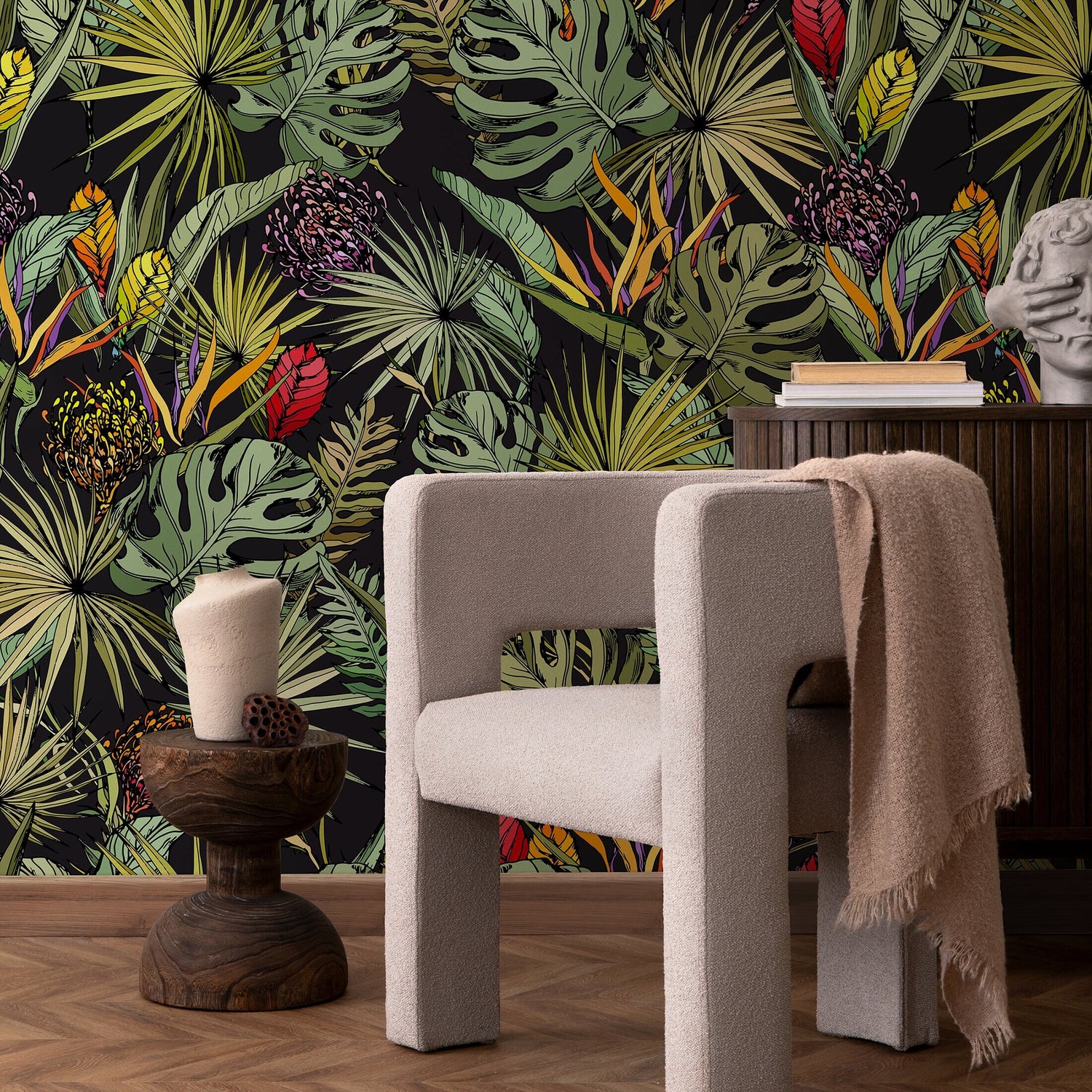 Tropical Botanica Wallpaper - A754