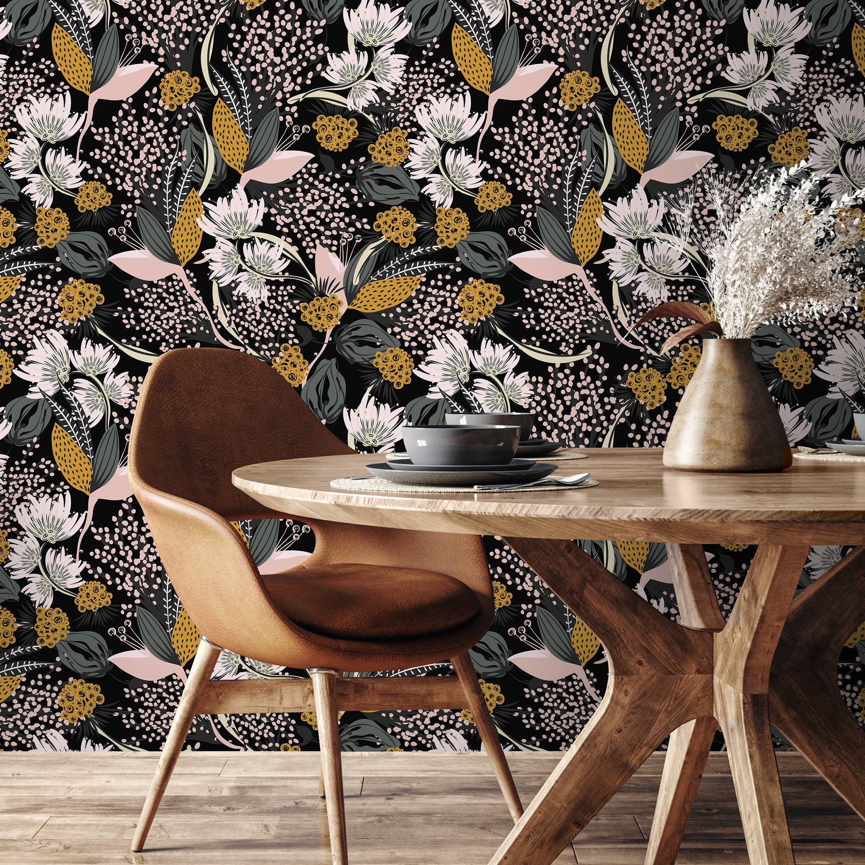 Tropical Bloom Wallpaper - B807