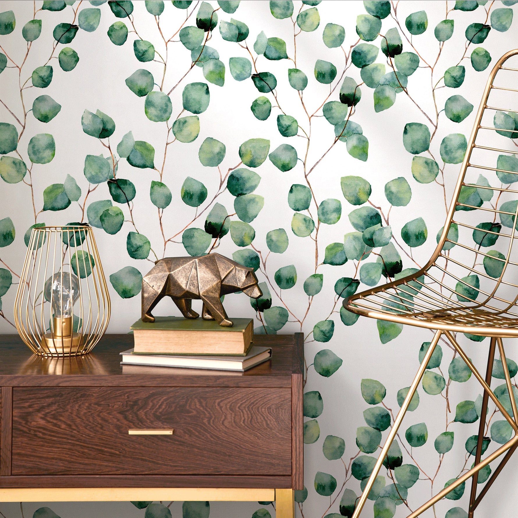 Eucalyptus Serenity Wallpaper - A126