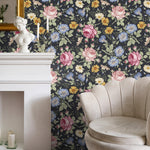 Flower Wallpaper - Removable Wallpaper Peel and Stick Wallpaper Wall Paper Wall Mural - B261