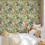 Tropical Hawaiian Wallpaper - Removable Wallpaper Peel and Stick Wallpaper Wall Paper - B291