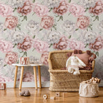 Removable Wallpaper Peel and Stick Wallpaper Wall Paper Wall Mural - Bohemian Wallpaper - Floral Wallpaper - B516