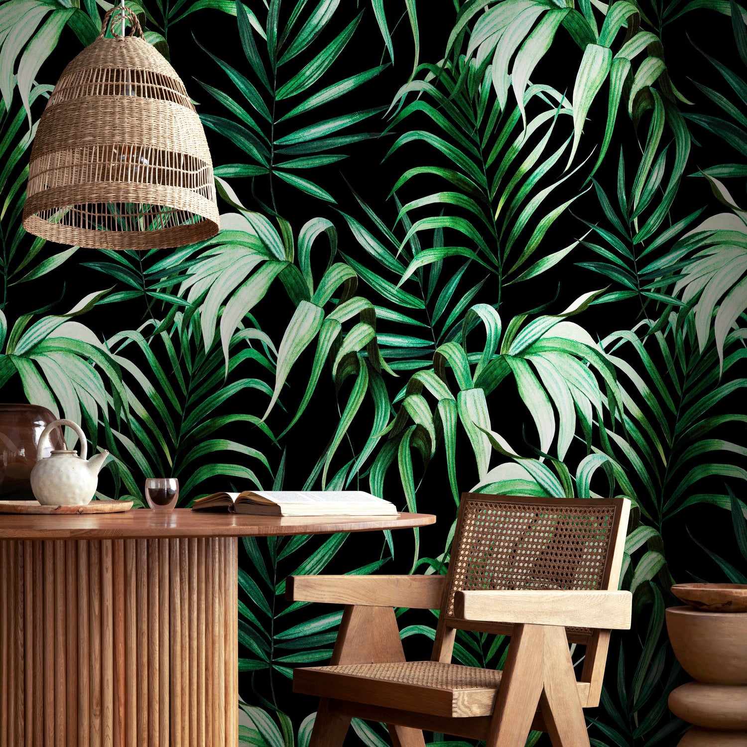 Tropical Elegance Wallpaper - B214