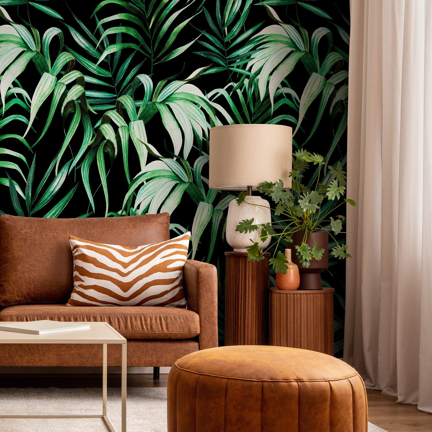 Tropical Elegance Wallpaper - B214