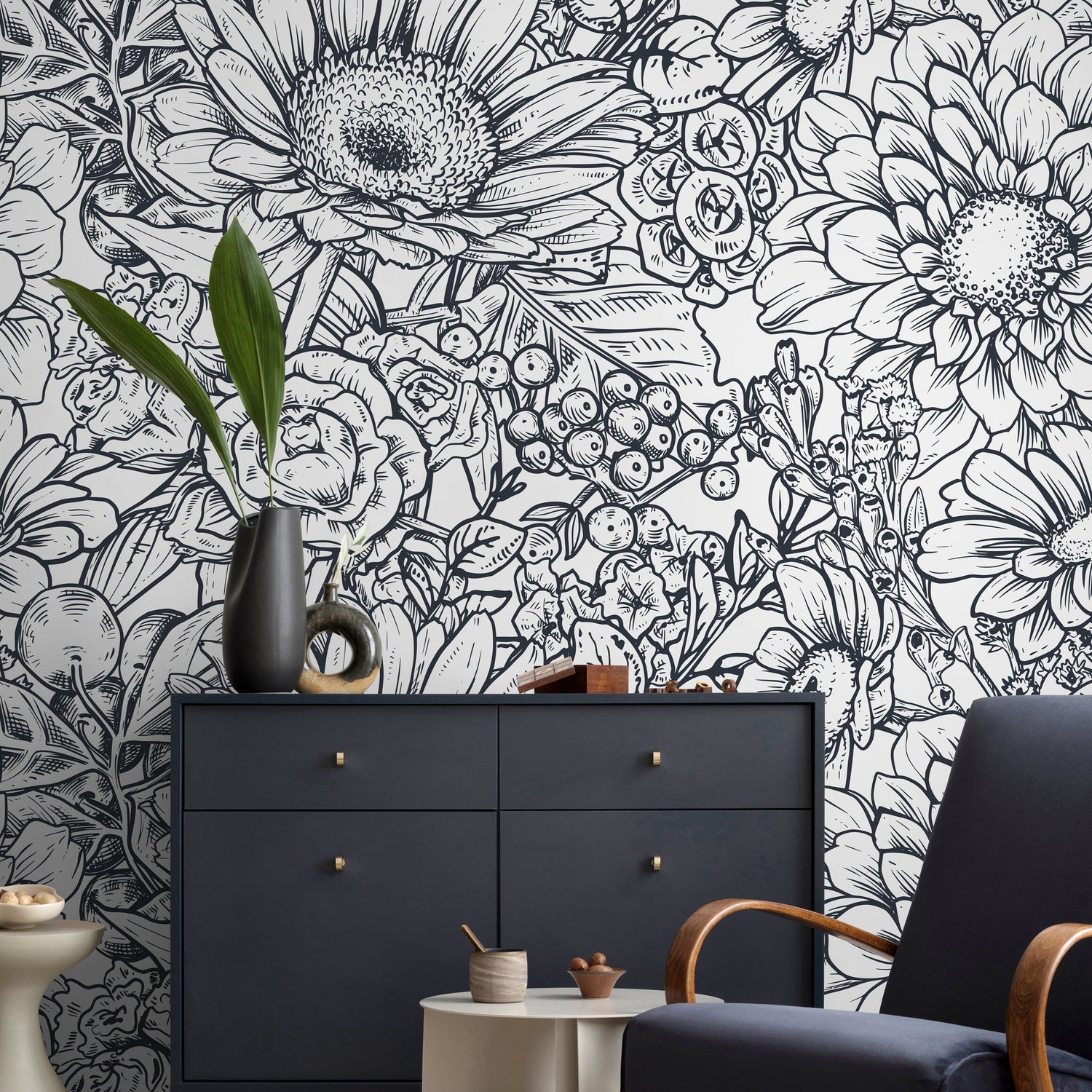 Floral Paradise Wallpaper - B461