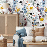 Floral Harmony Wallpaper - B048