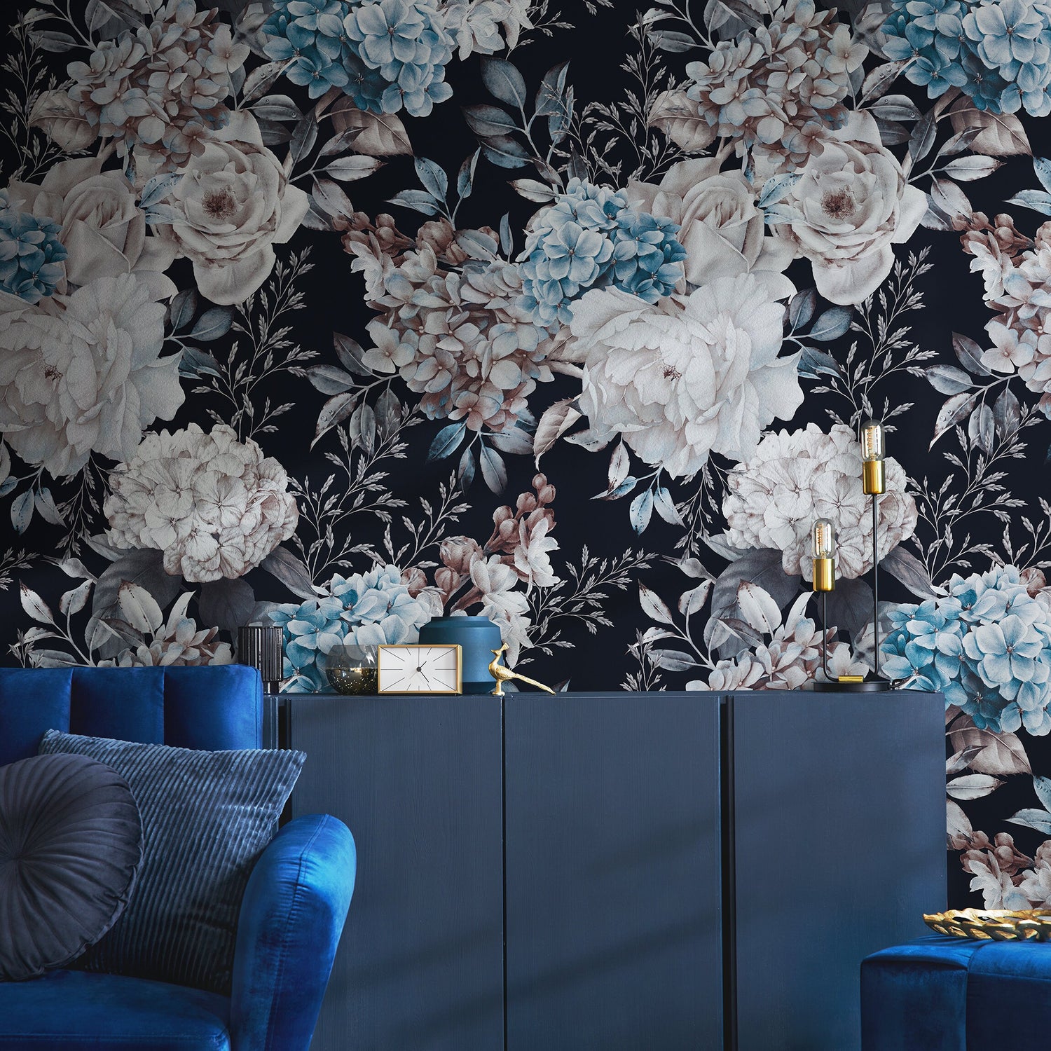 Floral Elegance Wallpaper - B227