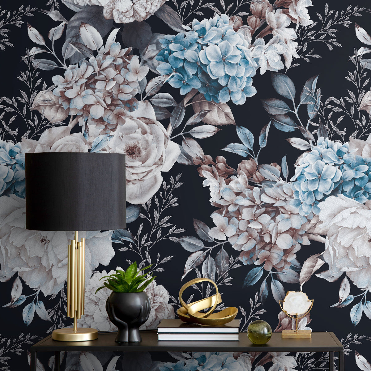 Floral Elegance Wallpaper - B227