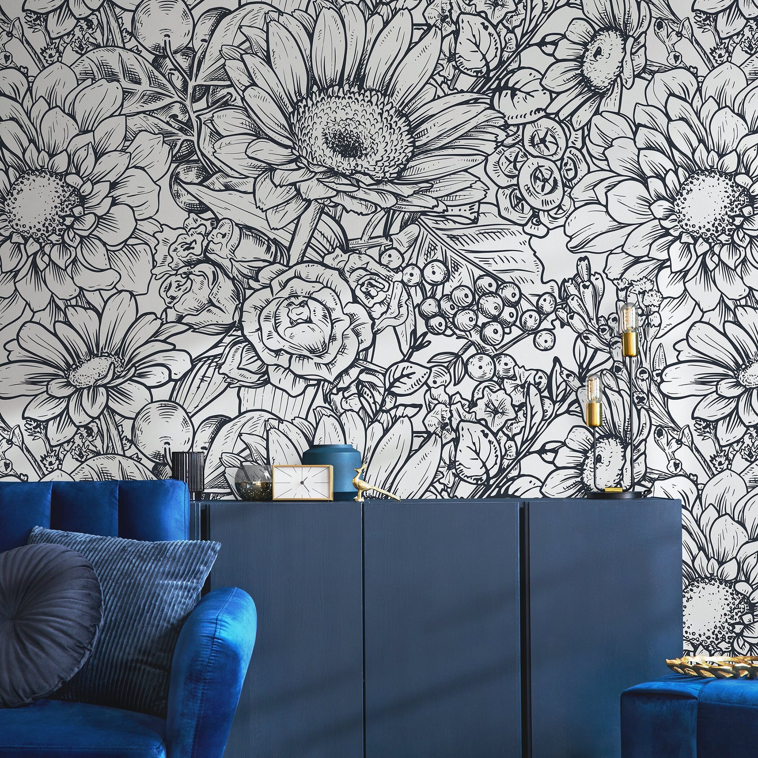 Floral Paradise Wallpaper - B461