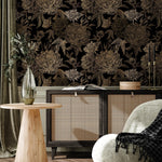 Floral Elegance Wallpaper - B665