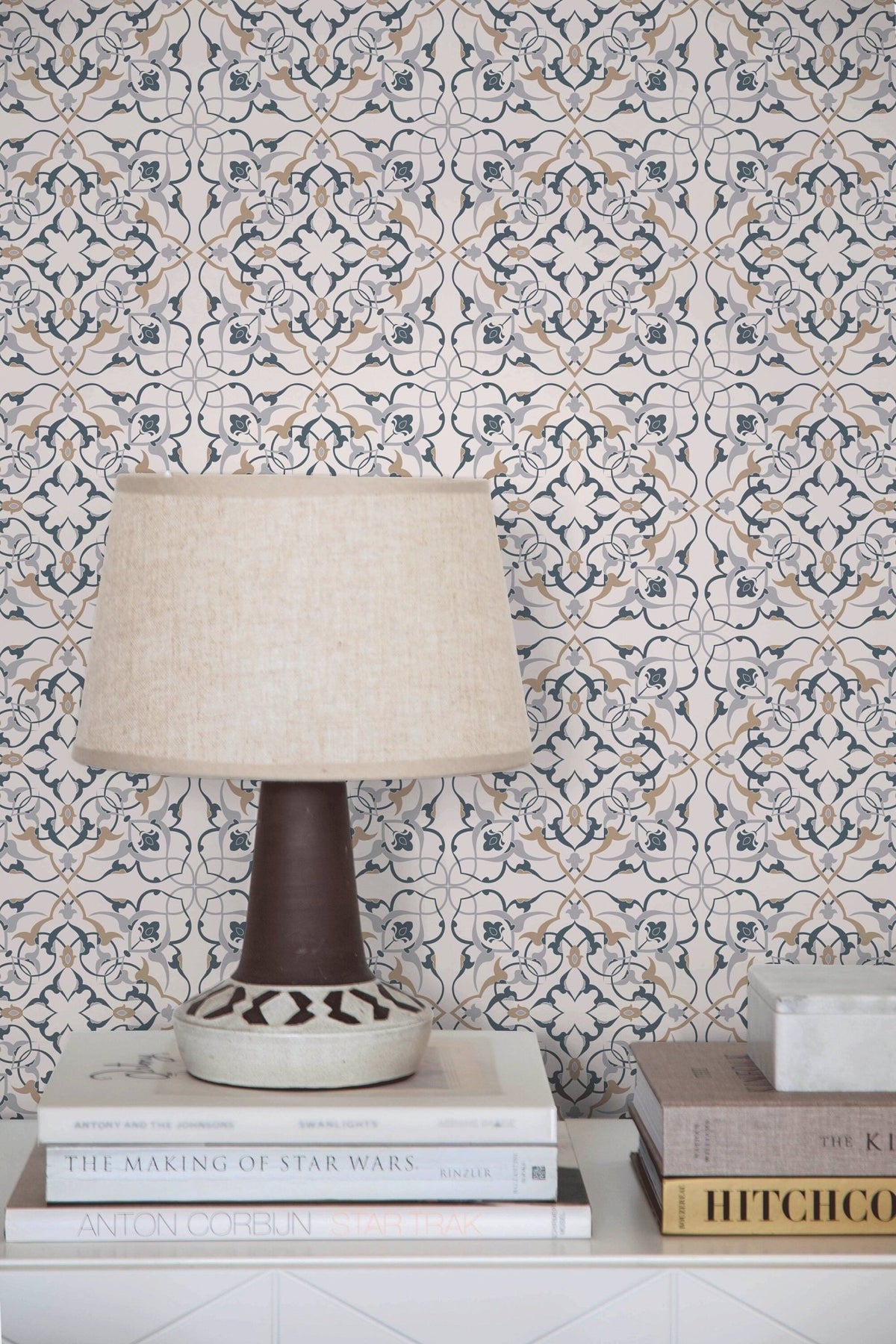 Intricate Geometric Lace Wallpaper - C162 - WallTrend