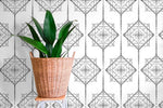 Intricate Geometric Starburst Wallpaper - C468 - WallTrend