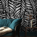 Intricate Leaves Pattern Wallpaper - B624 - WallTrend