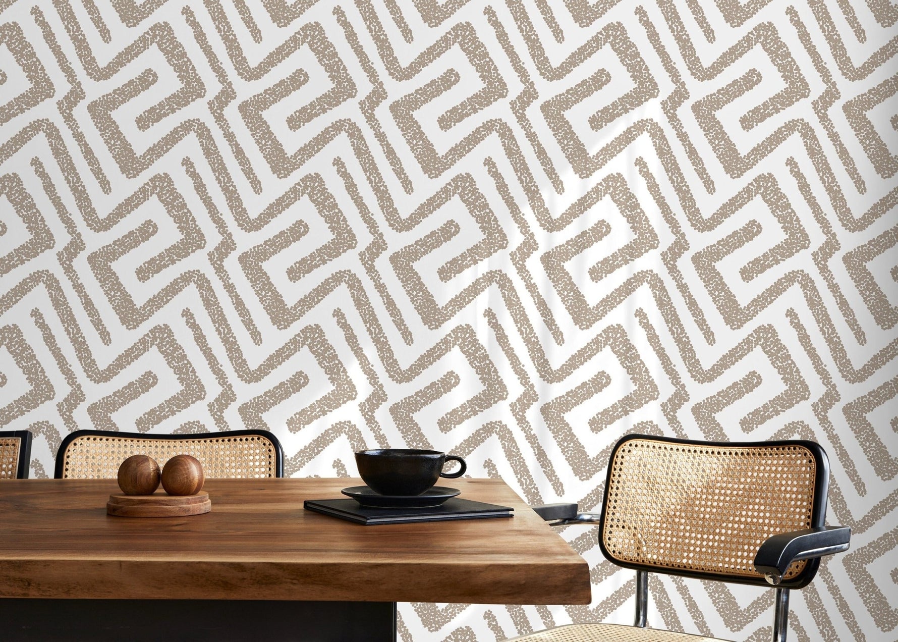 Intricate Maze Wallpaper - D045 - WallTrend