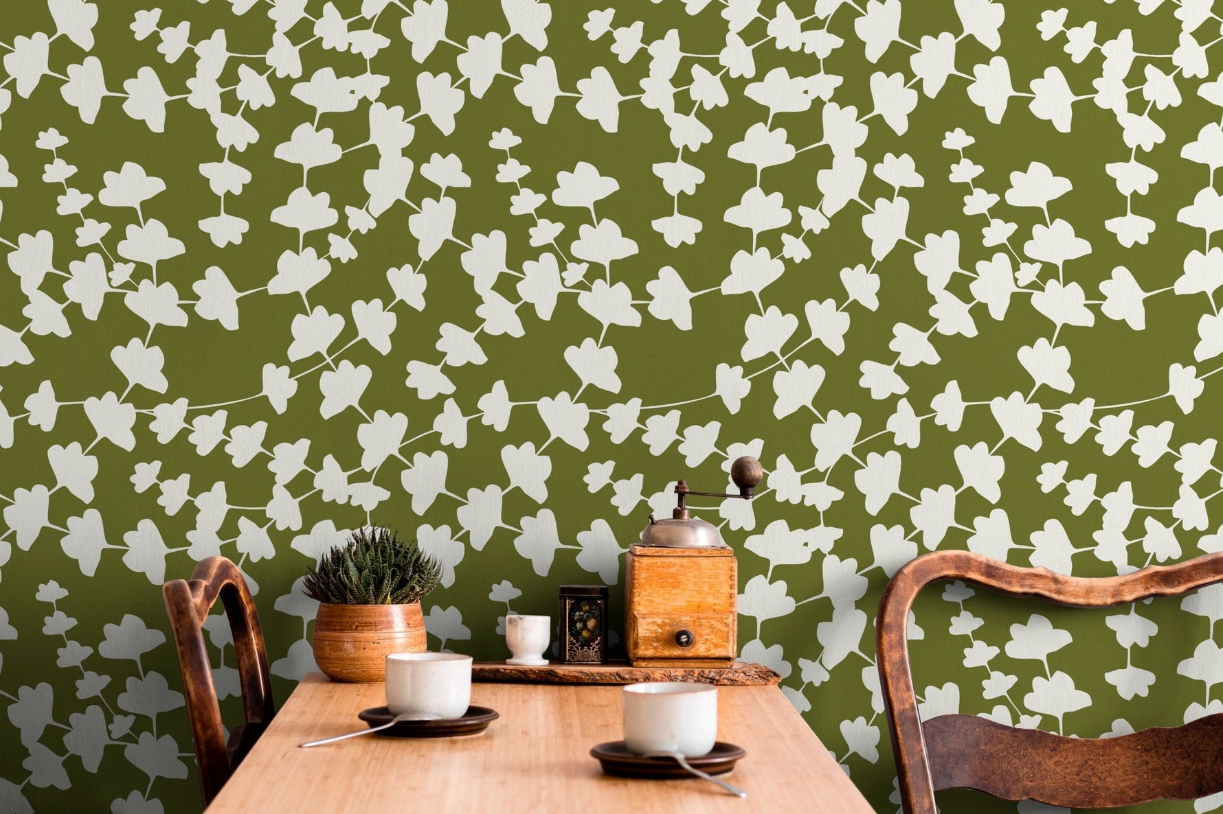 Ivy Cascade Wallpaper - X015 - WallTrend