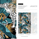Jungle Leopard Wallpaper - B537 - WallTrend