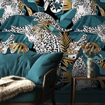 Jungle Leopard Wallpaper - B537 - WallTrend
