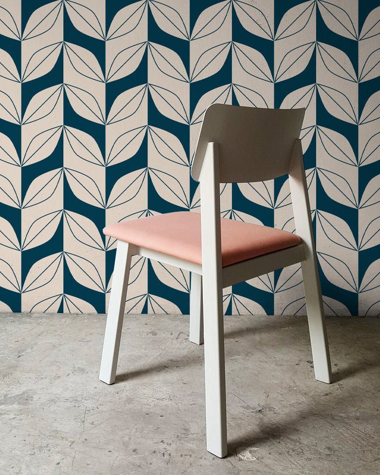 Leaf Harmony Wallpaper - B442 - WallTrend