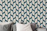 Leaf Harmony Wallpaper - B442 - WallTrend