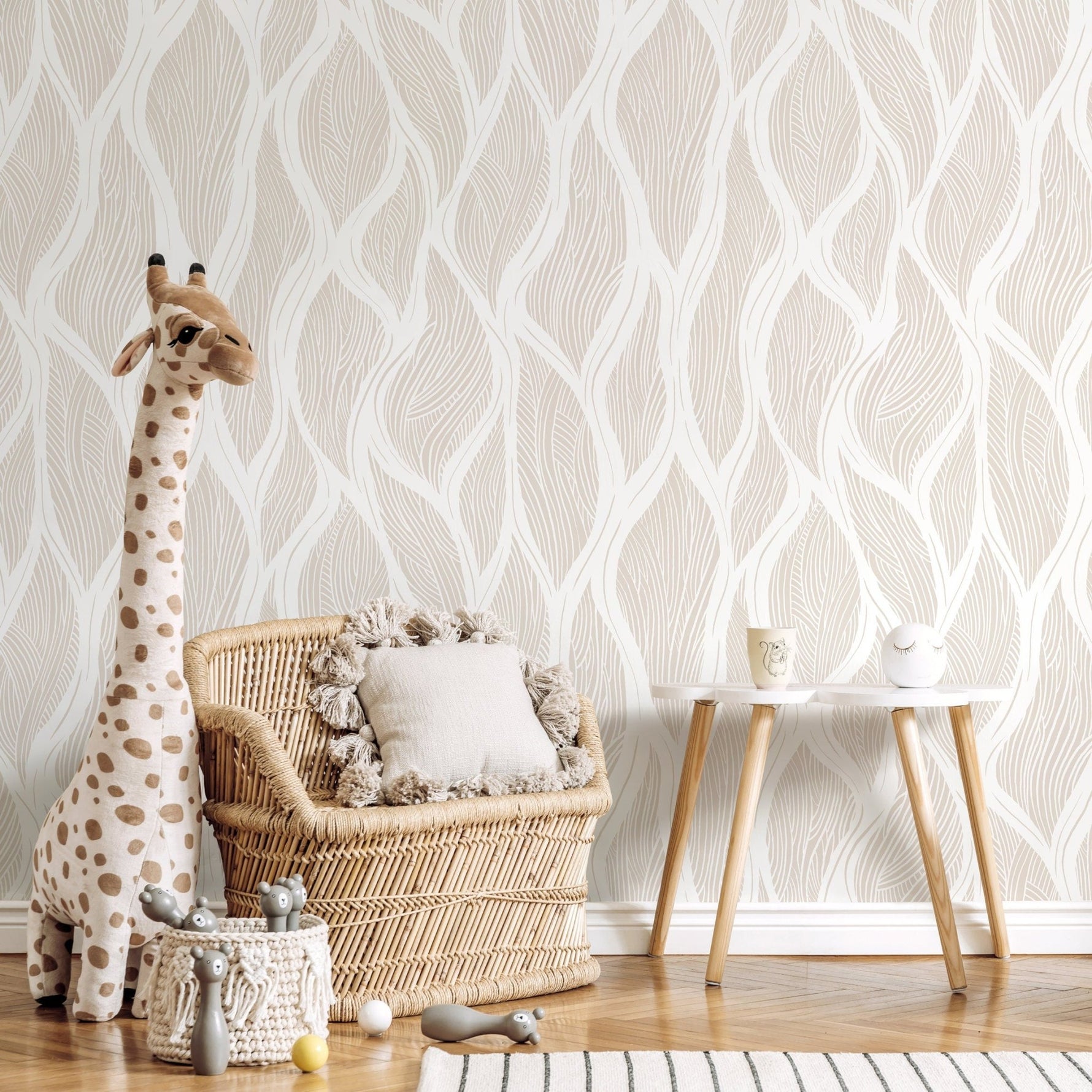 Leafy Elegance Wallpaper - C627 - WallTrend