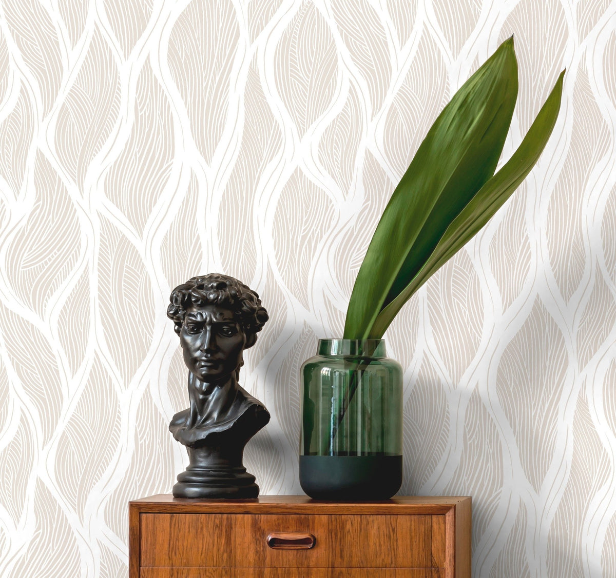 Leafy Elegance Wallpaper - C627 - WallTrend