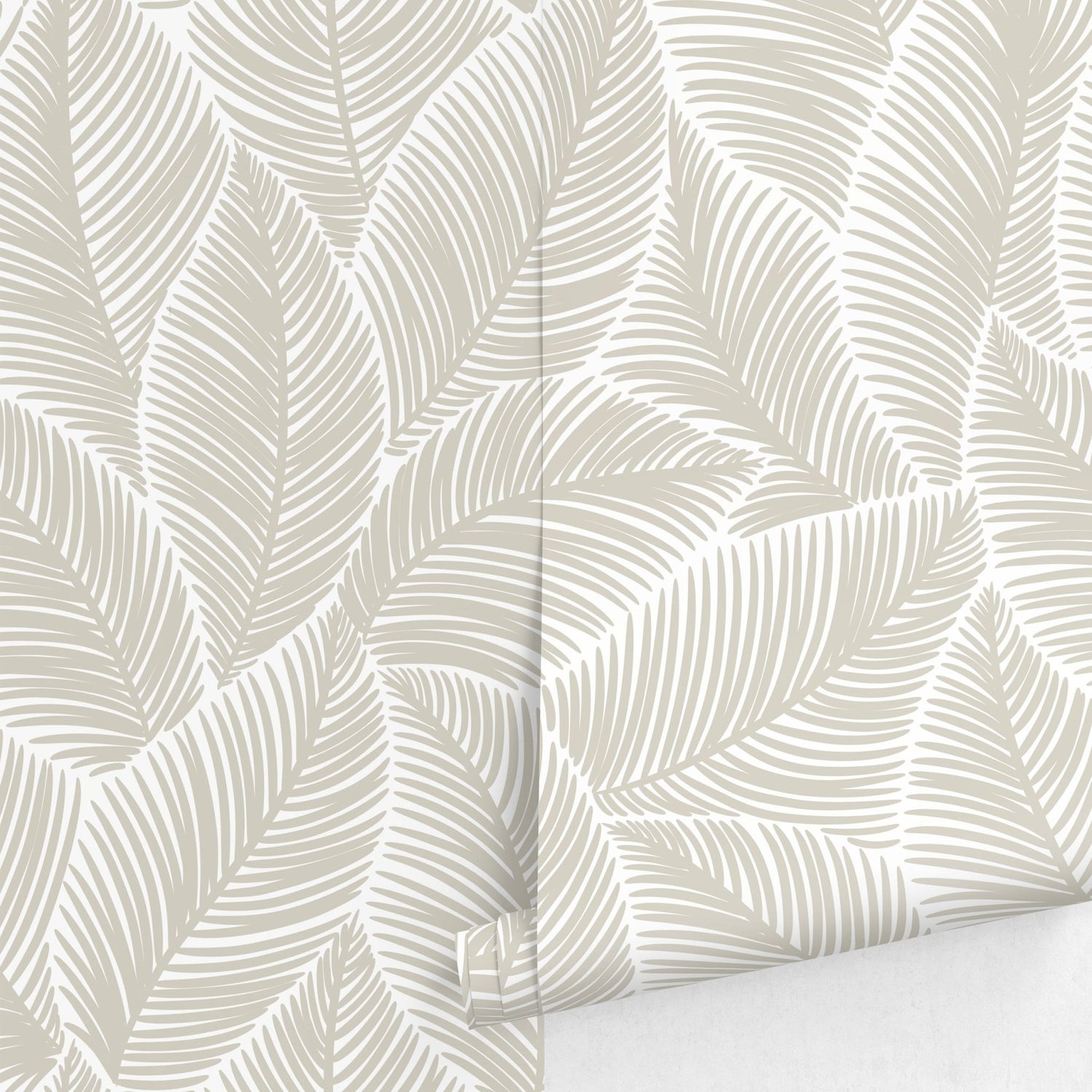 Leafy Serenity Wallpaper - B521 - WallTrend