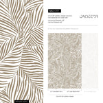 Leafy Zephyr Wallpaper - C117 - WallTrend