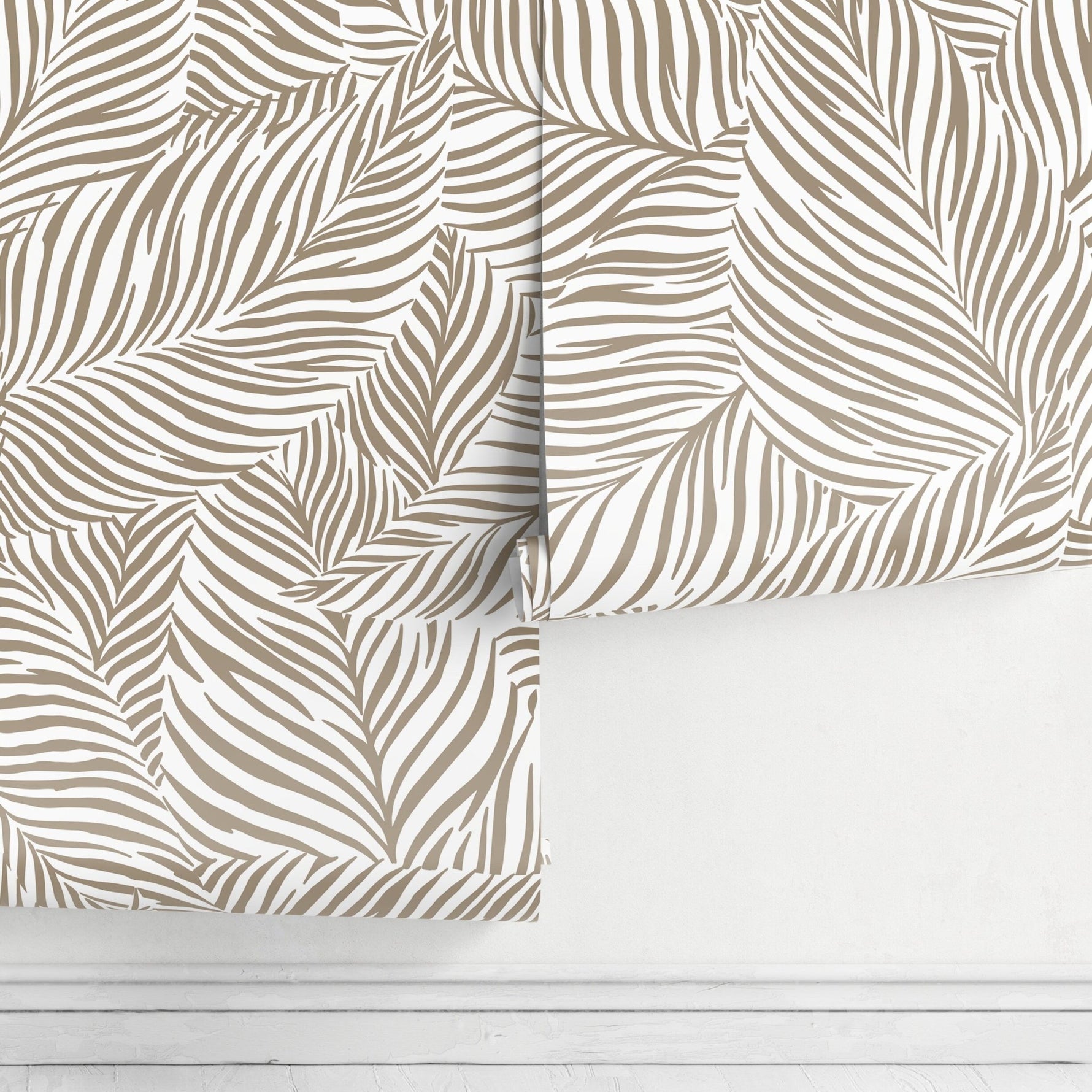 Leafy Zephyr Wallpaper - C117 - WallTrend