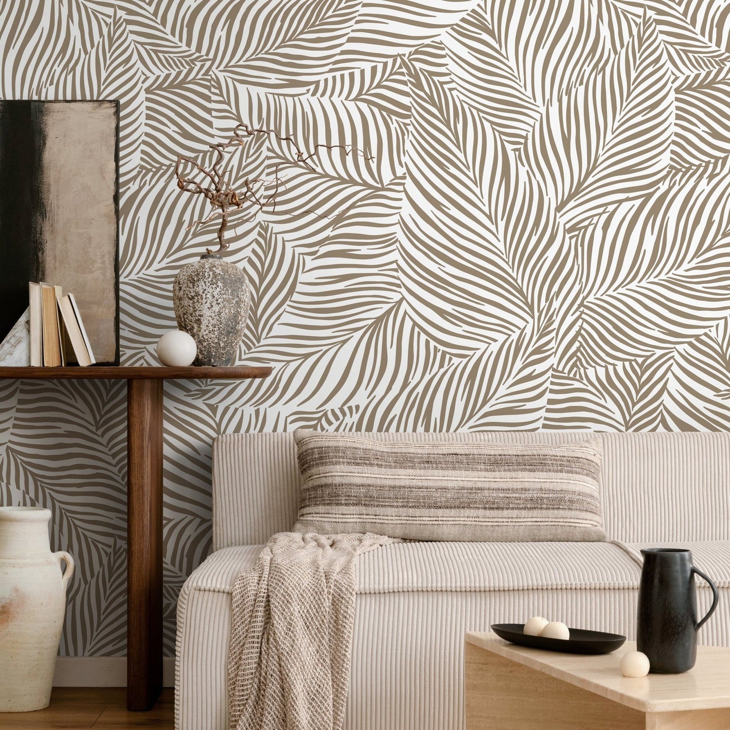 Leafy Zephyr Wallpaper - C117 - WallTrend