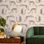 Leopard Print Spots Wallpaper - C349 - WallTrend