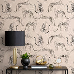 Leopard Print Spots Wallpaper - C349 - WallTrend