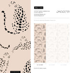 Leopard Print Spots Wallpaper - C349 - WallTrend