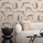 Leopard Print Spots Wallpaper - C349 - WallTrend