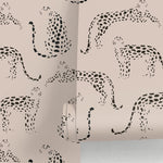 Leopard Print Spots Wallpaper - C349 - WallTrend
