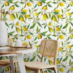 Luscious Lemon Grove Wallpaper - A146 - WallTrend