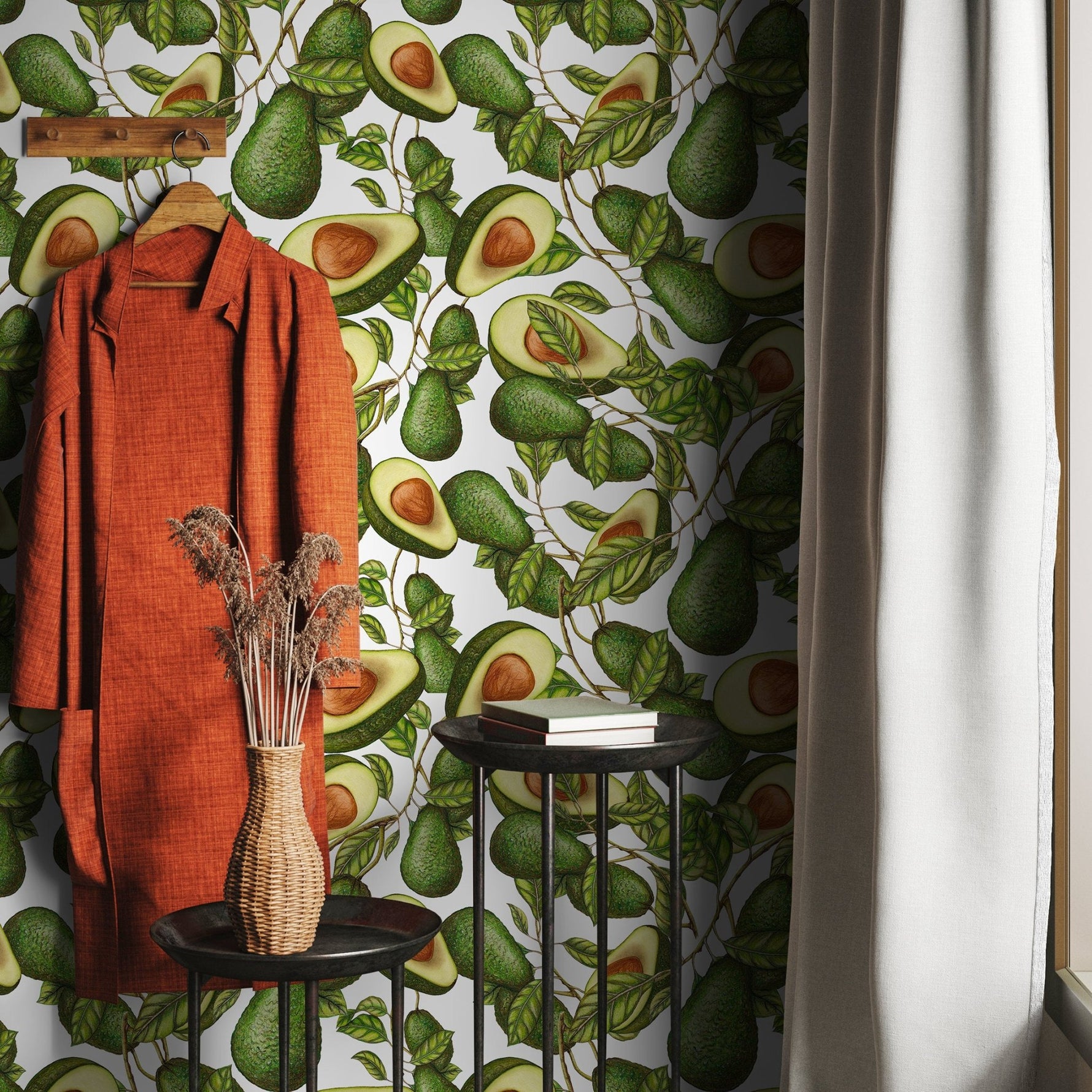 Lush Avocado Wallpaper - A280 - WallTrend