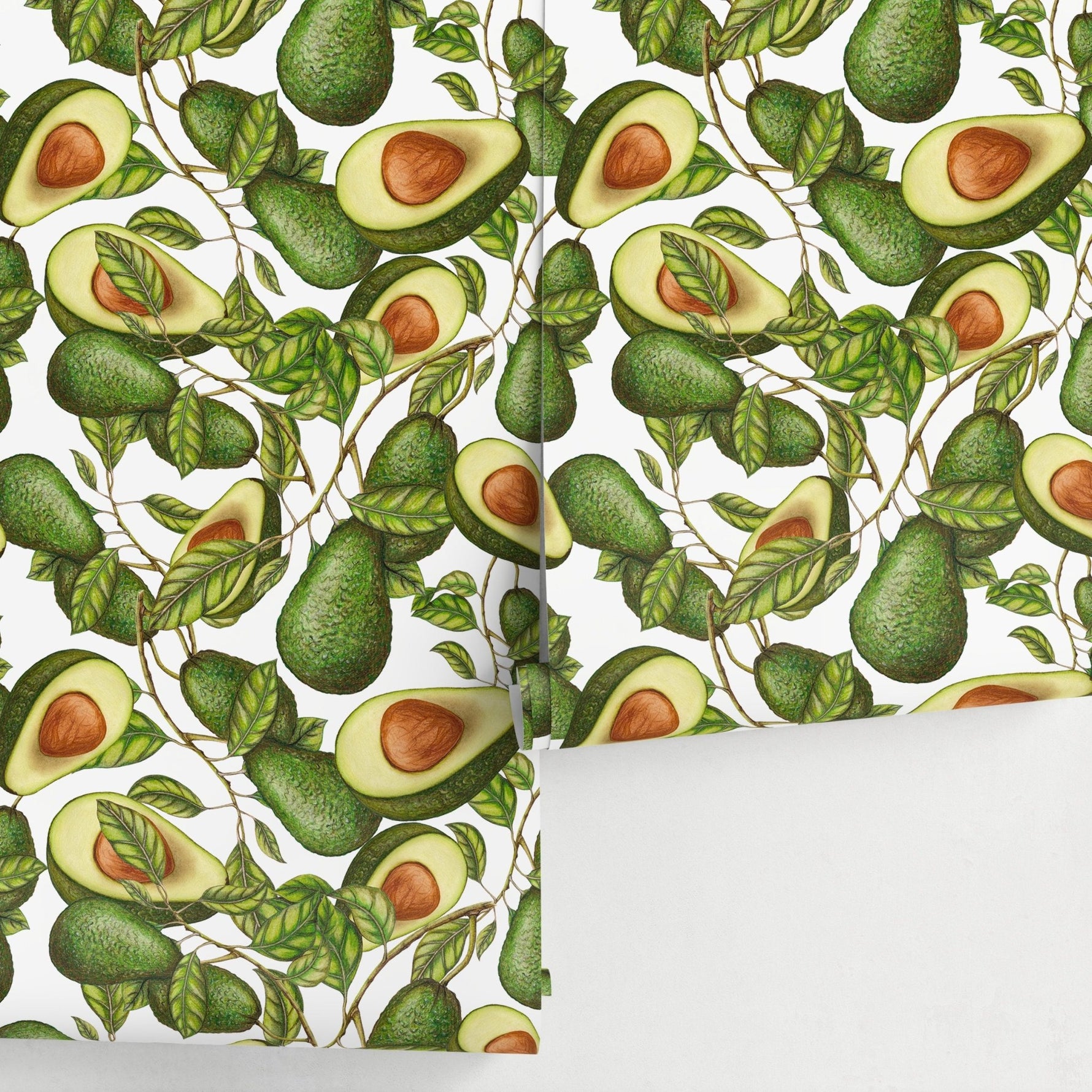 Lush Avocado Wallpaper - A280 - WallTrend