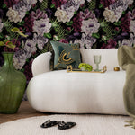 Lush Floral Tapestry Wallpaper - A851 - WallTrend
