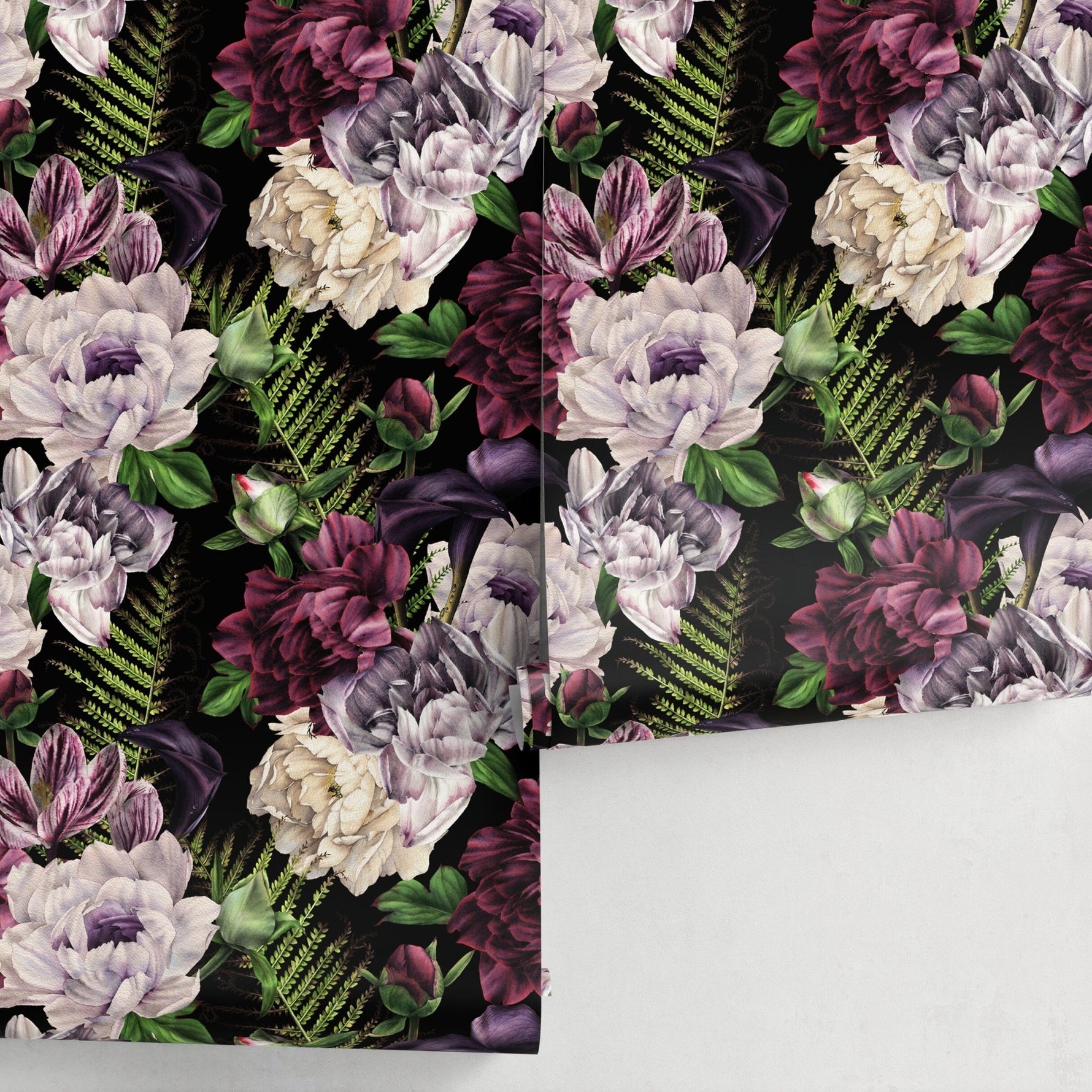 Lush Floral Tapestry Wallpaper - A851 - WallTrend