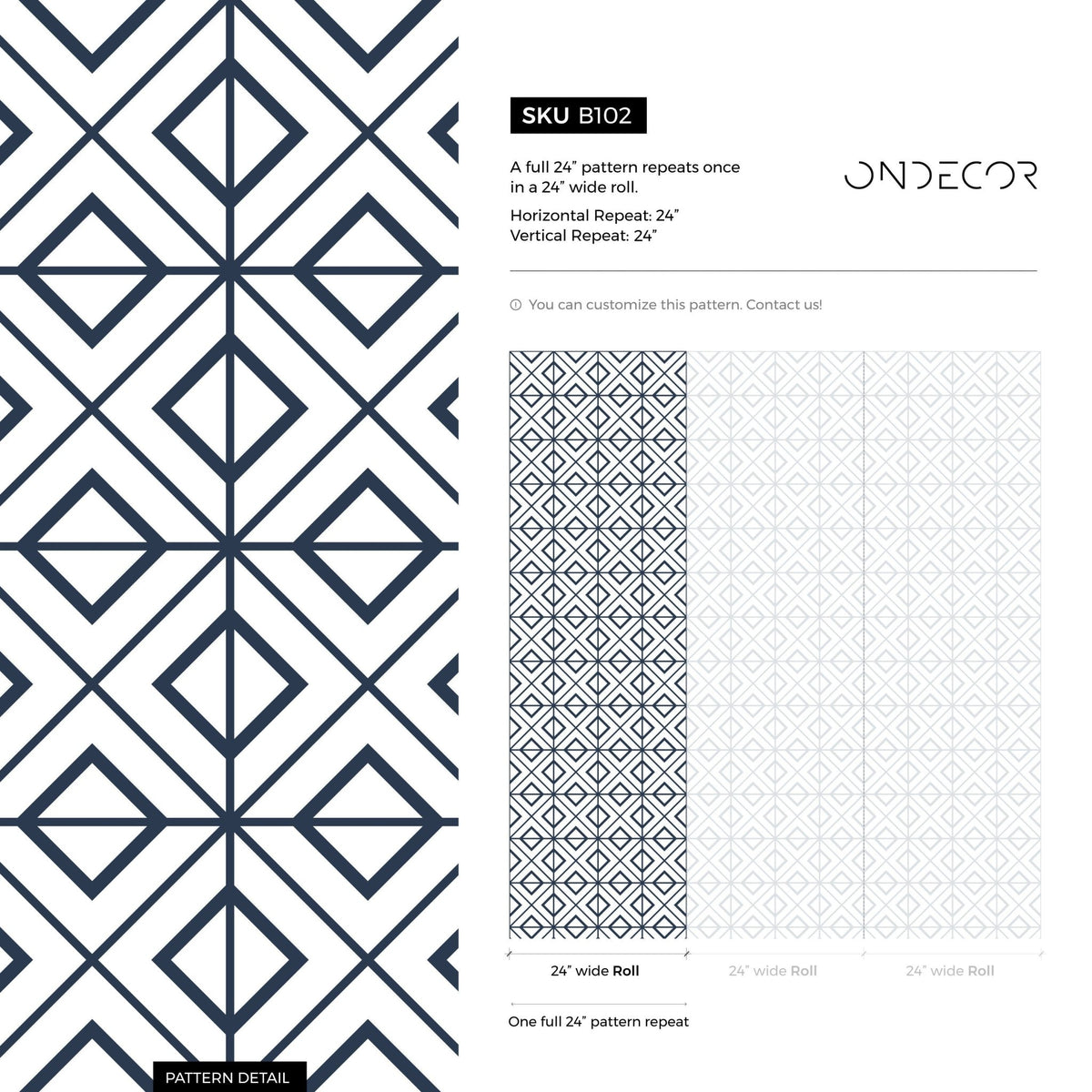 Minimal Wallpaper Removable Wallpaper Peel and Stick Wallpaper Wall Paper Wall Mural - Black and White Minimal Wallpaper - B102 - WallTrend