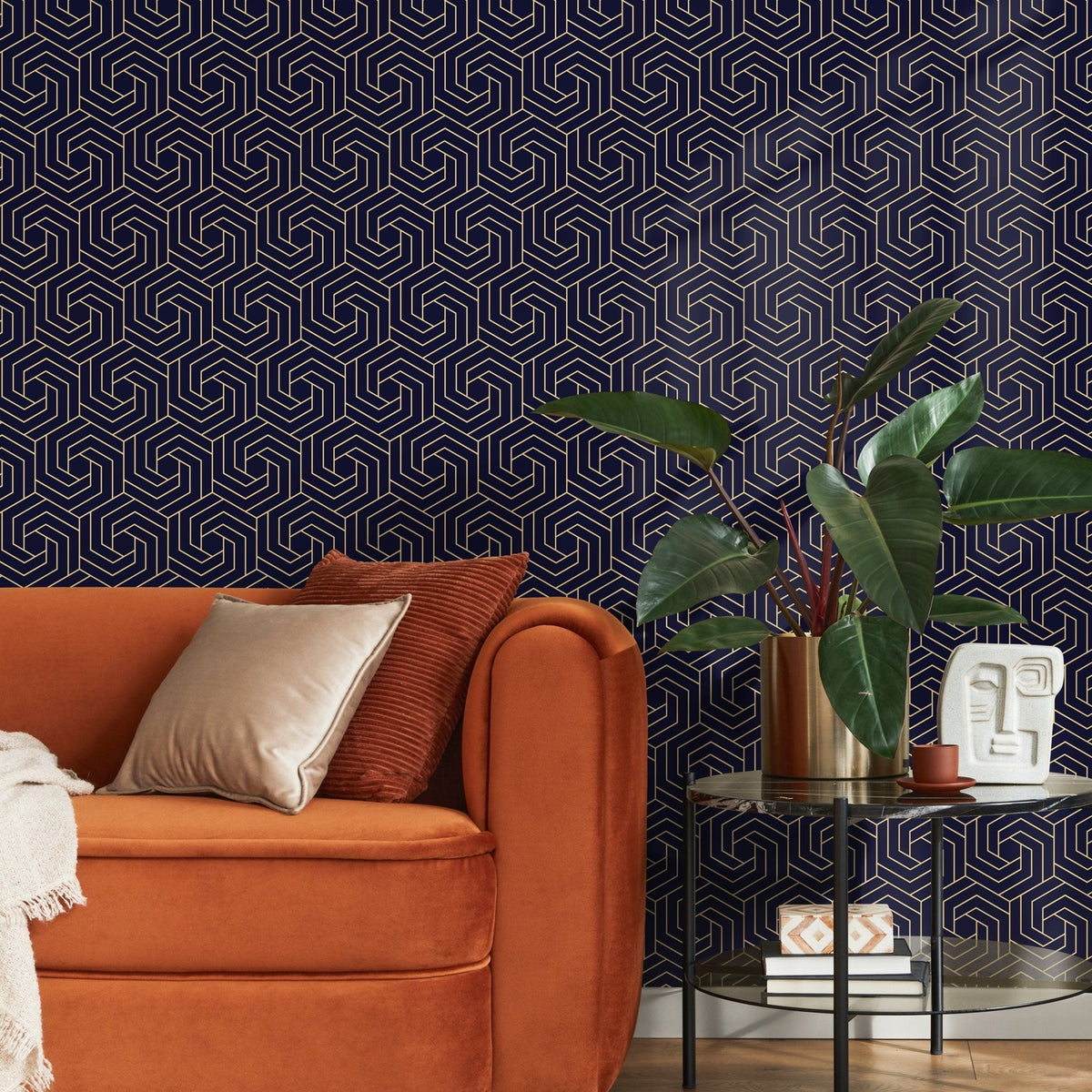 Minimal Wallpaper Removable Wallpaper Peel and Stick Wallpaper Wall Paper Wall Mural - Minimal Wallpaper - B255 - WallTrend