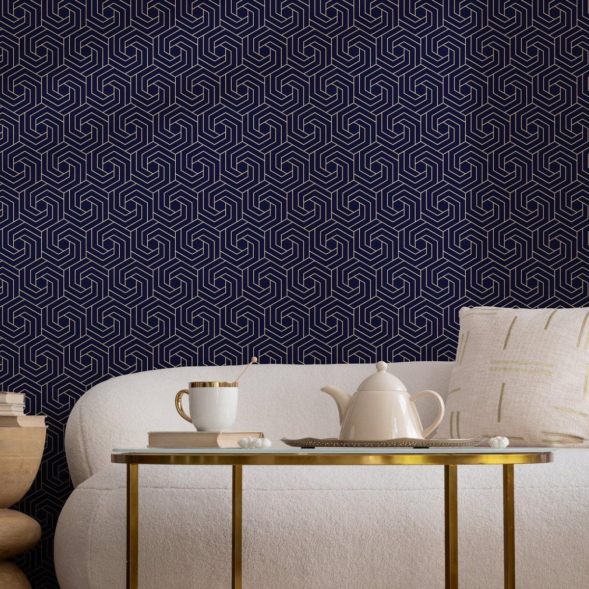 Minimal Wallpaper Removable Wallpaper Peel and Stick Wallpaper Wall Paper Wall Mural - Minimal Wallpaper - B255 - WallTrend
