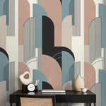 Minimalist Arches Wallpaper - D621 - WallTrend