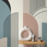 Minimalist Arches Wallpaper - D621 - WallTrend