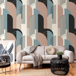 Minimalist Arches Wallpaper - D621 - WallTrend