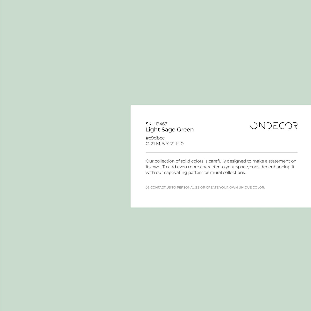 Mint Green Elegance Wallpaper - D467 - WallTrend