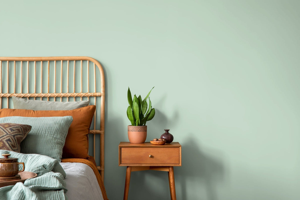 Mint Green Elegance Wallpaper - D467 - WallTrend