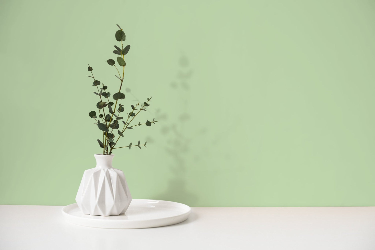 Mint Green Serenity Wallpaper - D429 - WallTrend